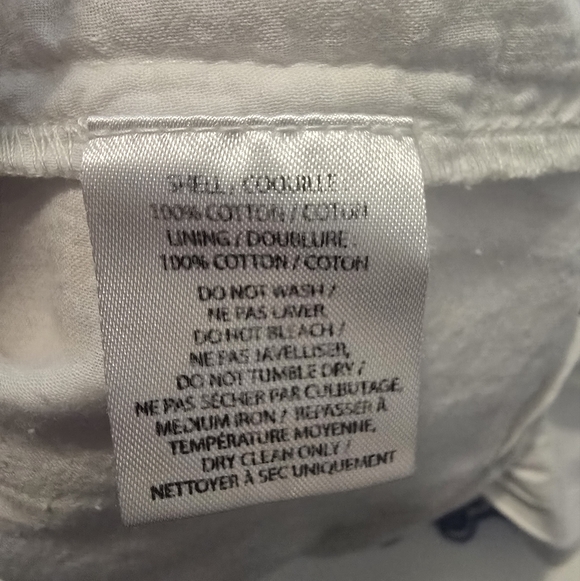 Shoshanna Leilani Dress Cotton Hourglass V-neck 3/4 sleeves Size 12 - Picture 8 of 13